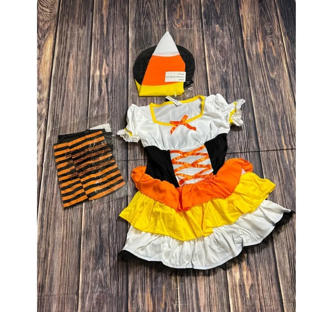 Trick Or Treat Halloween Witch Costume - Toddler Size 3-4 - New